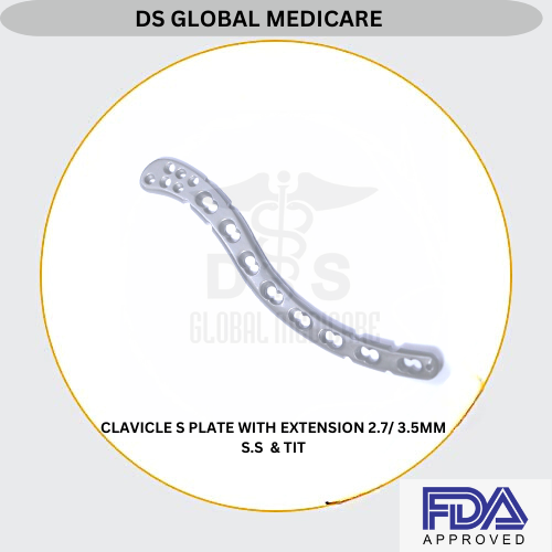 CLAVICLES PLATE WITH EXTENSION