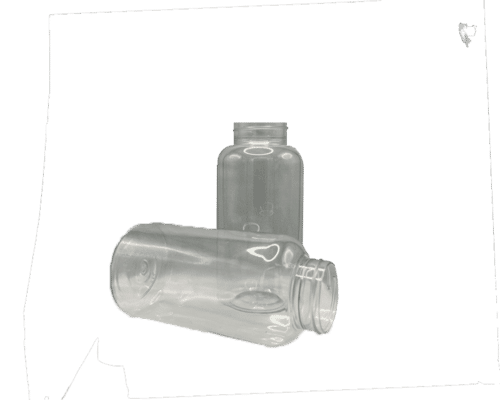 Transparent Nutrition PET Jar