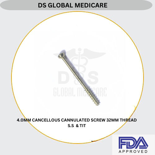 4.0MM CANCELLOUS CANNULATED SCREW