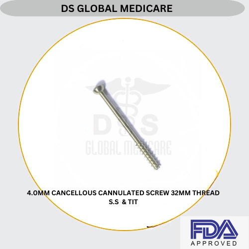 4.0MM CANCELLOUS CANNULATED SCREW