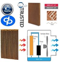 Brown Evaporative Cooling Pad By Jaisalmer Rajasthan