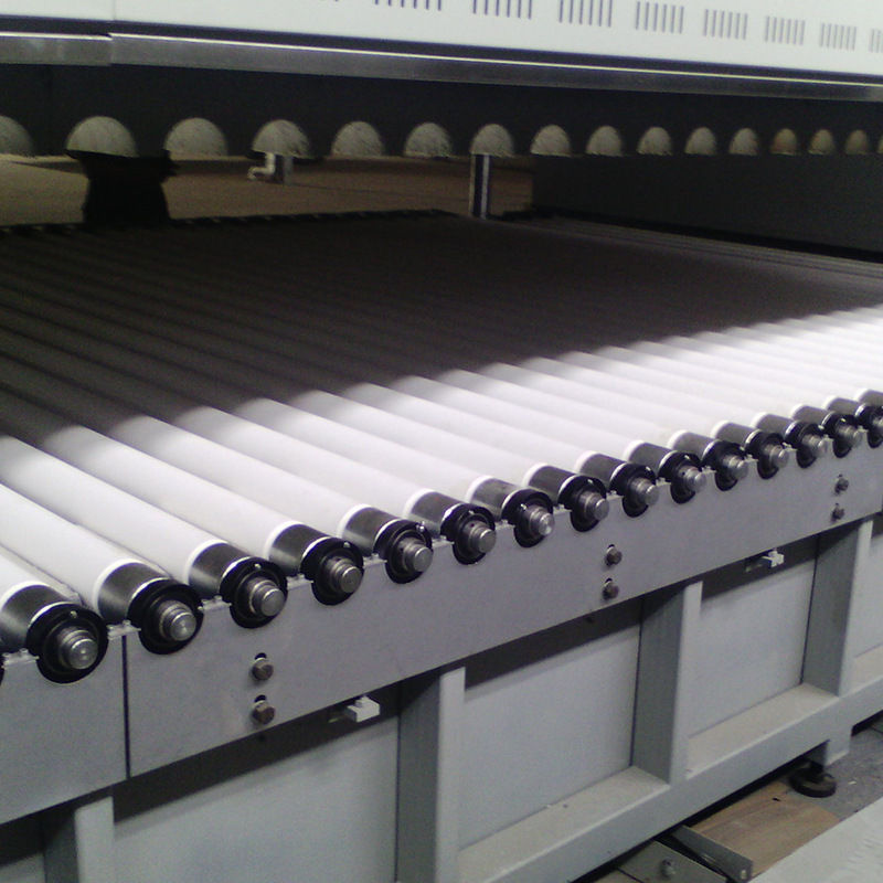 fused silica ceramic rollers for glass tempering furnace