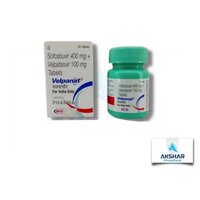 Velpanat - 400 Mg & 100 Mg Tablets | Chronic Hepatitis C Virus Treatment, Prescription Antiviral Medicine, Hospital Application, 100% Purity, Storage In Dry Place