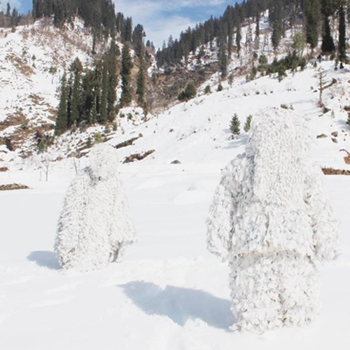 Campro Multi Spectral White Camouflage Ghillie Suit