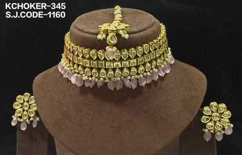 Simple Kundan Choker Set