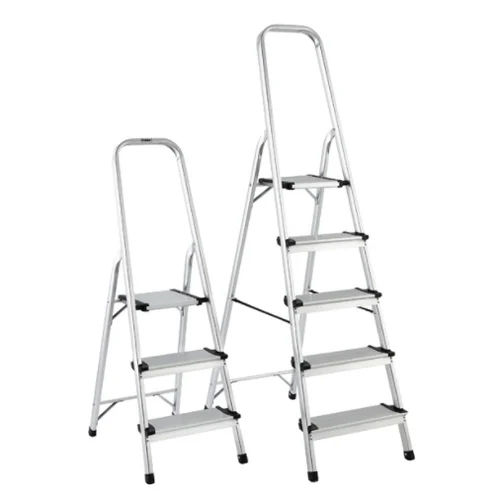 Climbing Aluminum Ladders