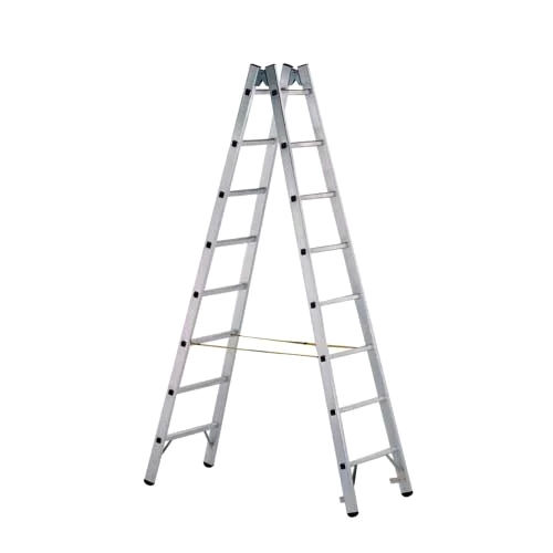 Double-Sided Step ladder With Rung