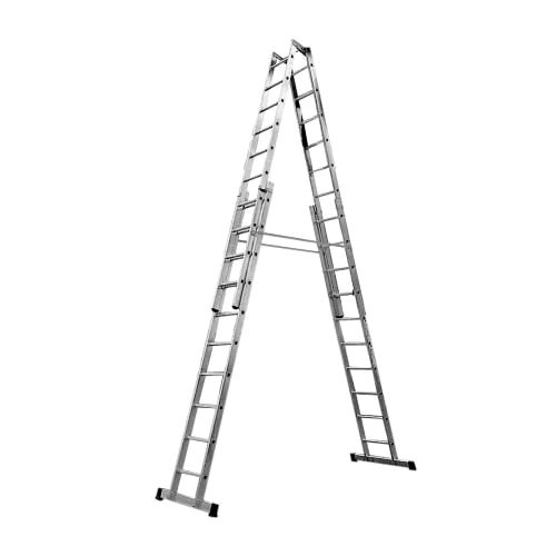 Height Adjustable Step ladder With Rungs