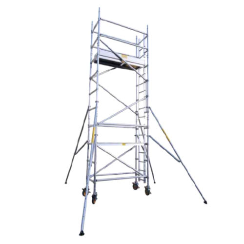 Aluminium మొబైల్ Scaffold with Chassis Beam Narrow Version