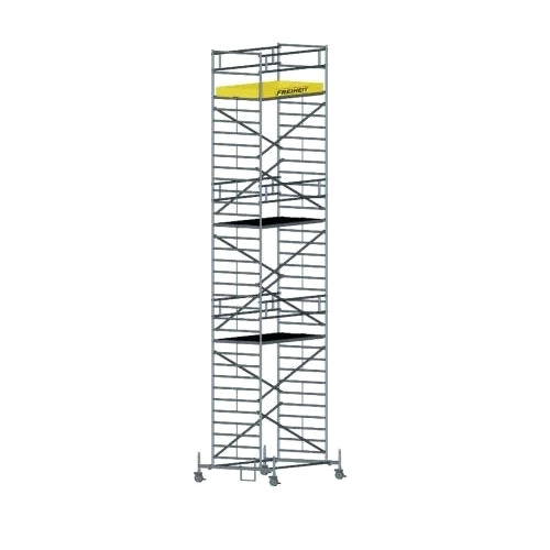 Aluminium Mobile Scaffold Tower With Chassis Beam