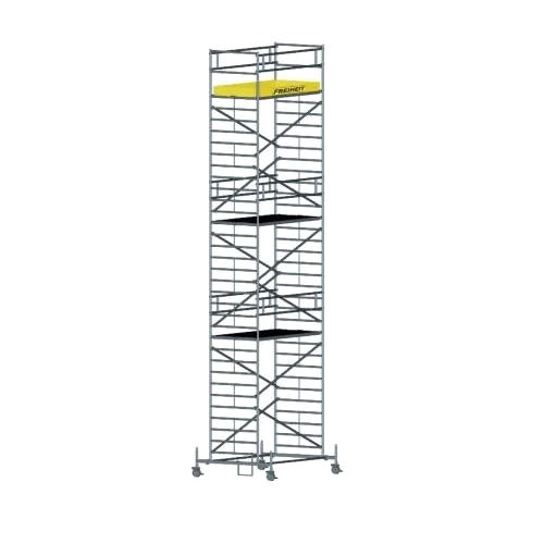 Aluminium మొబైల్ Scaffold Tower With Chassis Beam