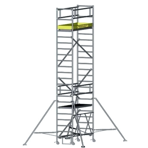 Hot Dipped Galvanized Mobile Scaffold Tower