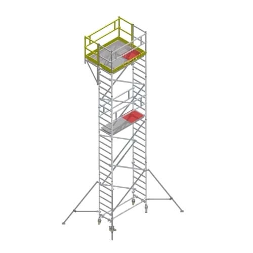 Mobile Scaffold Tower With Cantilever Platform