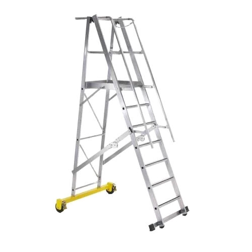 Aluminium Warehouse Platform Ladder