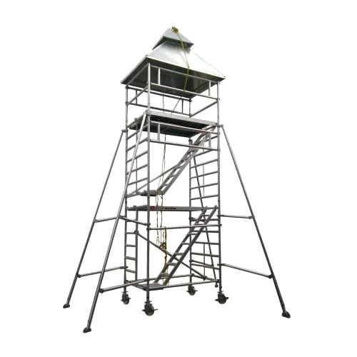 Steel Mobile Watch Tower
