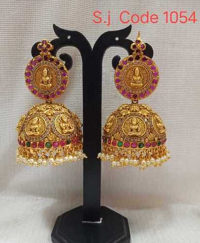 LAKSHMI MA POLKI EARRINGS