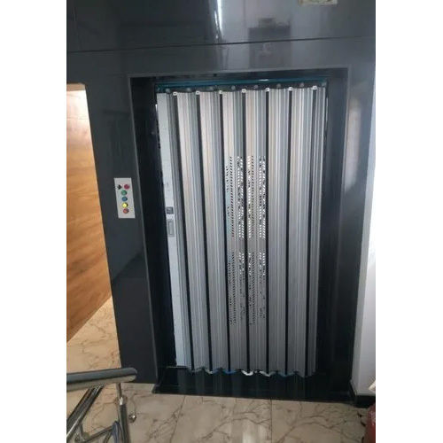 Stainless Steel Rope Type Goods Lift With Cabin