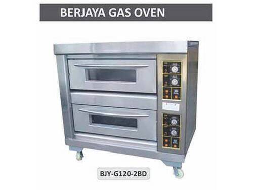 Fully Automatic Stainless Steel Double Deck Oven