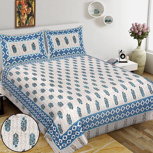 Cotton Printed Bed Sheet