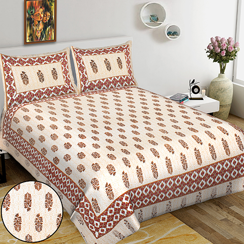 Stylish Printed Bed Sheet