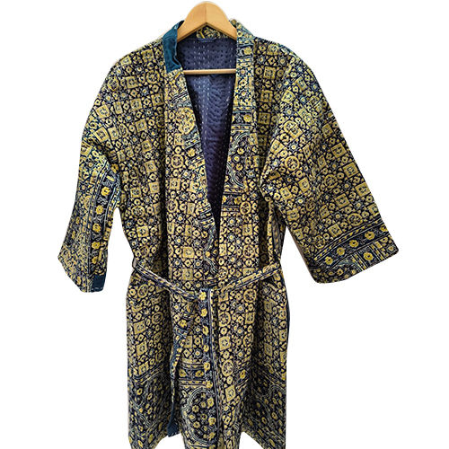 Blue-Yellow Fancy Kimono