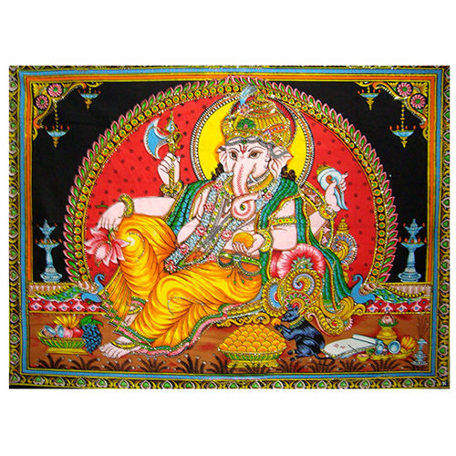 Multicolor Ganesh Ji Poster