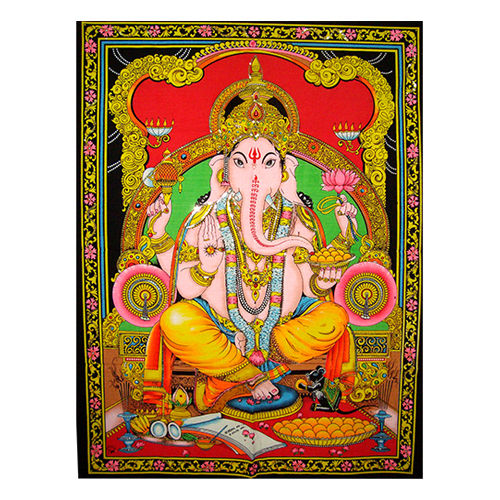 Colorful Ganesh Ji Poster