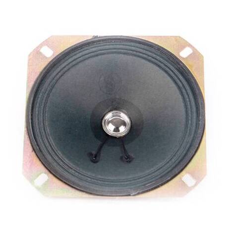 4-Inch 45mm Speaker 45x22x9 Magnet 4 Ohms 3 Watt RMS Power - Iron Chassis, 11x5x4 cm, Black Color, Efficient Vented Magnet Design