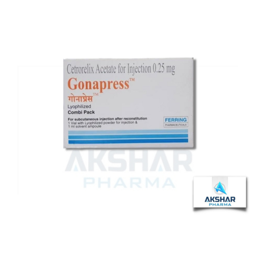 Gonapress 0.25Mg Injection - Formulations Form: Liquid