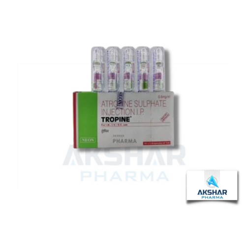 Tropine 0.6Mg Injection - Application: Hospital