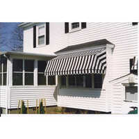 Window Awning - Canvas Material, Different Sizes Available, Multicolor Design | Customized Canopy With Dyed Tent Style