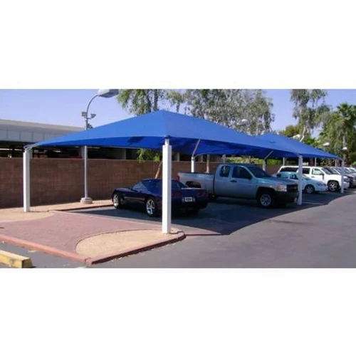 Blue Modern Tensile Structure Canopy