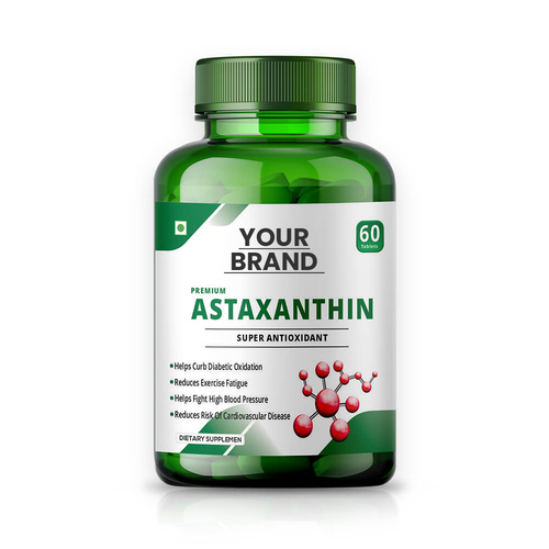 Astaxanthin 4mg - 60 Tablets (1 Bottle)