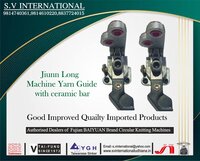 Jiunn Long Machine Yarn Guide Feeder With Ceramic Bar