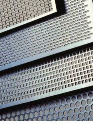 Silver Stainless Steel Perforated Sheets