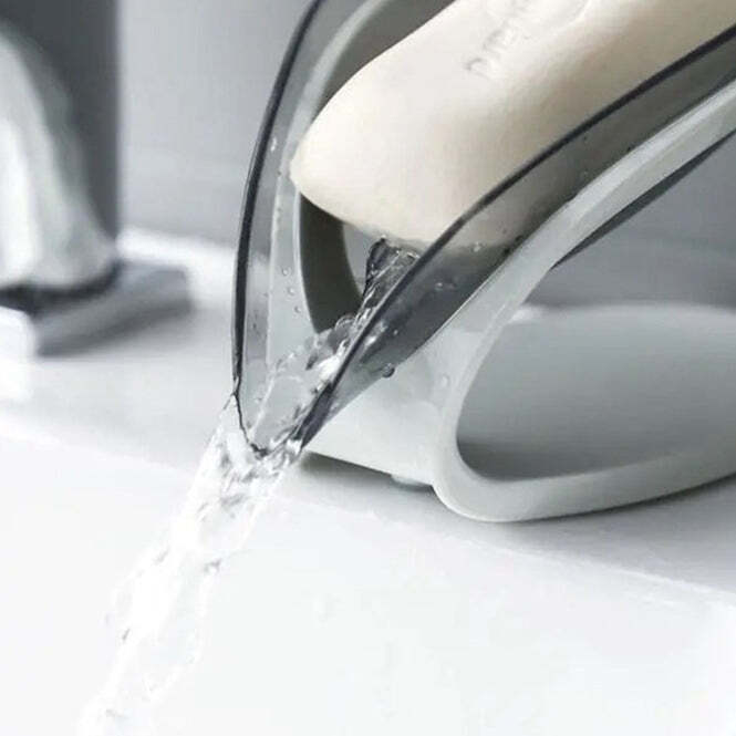 NEW LEAF SOAP BOX USED IN BATHROOM