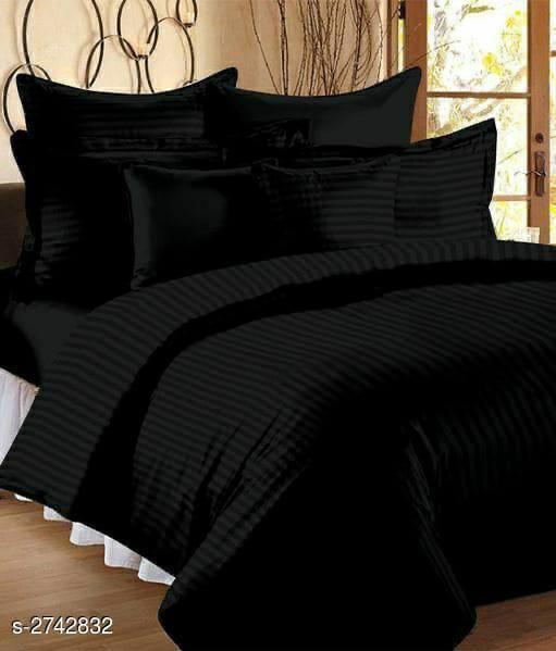 SATIN STRIPES BEDSHEET FOR HOTELS