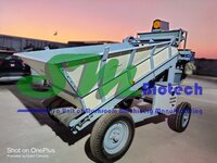 Mushroom Spawning Bag Filling Machine - Color: Yellow-green