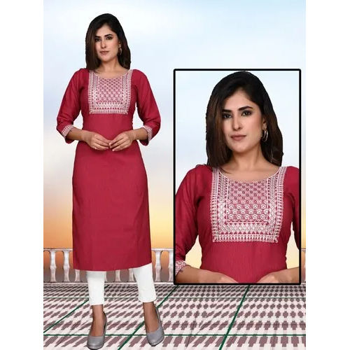 Embroidery Designer Kurti