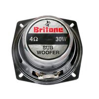 4 Inch Subwoofer 72x32x15 Magnet 4 Ohms 30 Watts RMS Power