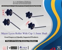 Mayer Lycra Roller (10mm) With Cap 1.5mm Shaft