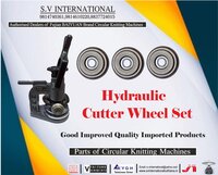 Hydraulic Cutter Wheel Set used in Hydraulic Gsm cutters for precise Cutting of GSM fabrics