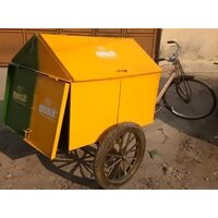 HDPE Dustbin Garbage Rickshaw