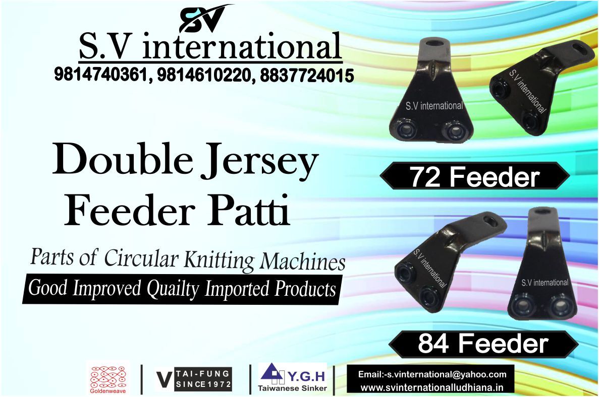Double Jersey Feeder Patti 72 F and 84 F