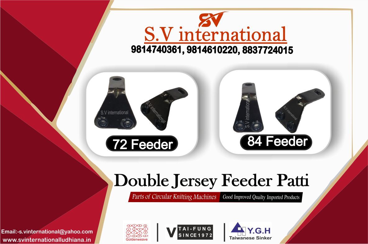 Double Jersey Feeder Patti 72 F and 84 F
