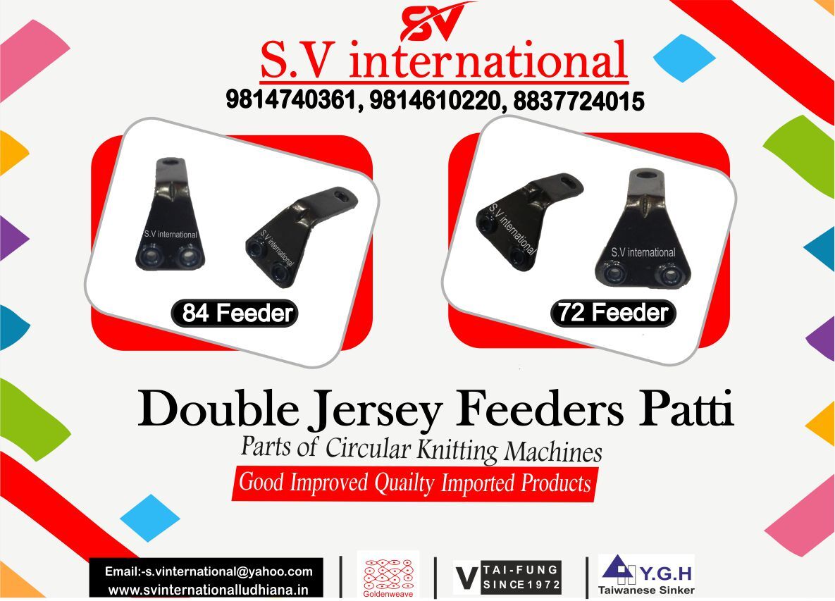 Double Jersey Feeder Patti 72 F and 84 F