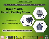 Open Width Fabric Cutting Motor