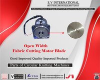 Open Width Fabric Cutting Motor Blade