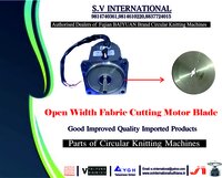 Open Width Fabric Cutting Motor Blade