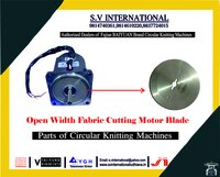 Open Width Fabric Cutting Motor Blade